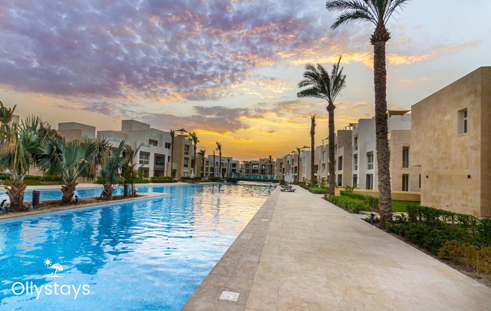Ollystays Mangroovy Seaview 2Br Beach And Pool Free Access Hurghada Exterior photo