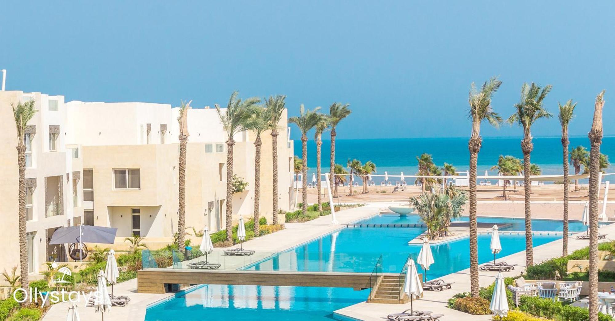 Ollystays Mangroovy Seaview 2Br Beach And Pool Free Access Hurghada Exterior photo